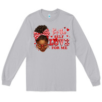 Moon Dust sorority colors red and white it's the self love f Long Sleeve Tee - texasbilliewilder