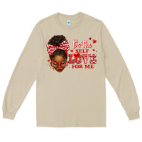 Mushroom sorority colors red and white it's the self love f Long Sleeve Tee - texasbilliewilder