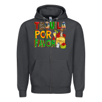 Smoke tequila por favor Zipper Hoodie - Zillion Design Studio