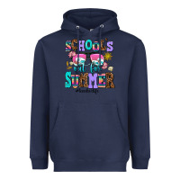 Navy school's out for summer teacherlife Heavyweight Hoodie - AdoDesignShop