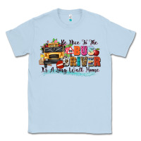 Dusty Blue be nice to the bus driver its a long walk home Classic Tee - texasbilliewilder
