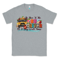 Heather Grey be nice to the bus driver its a long walk home Classic Tee - texasbilliewilder