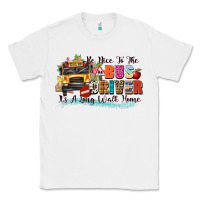 White be nice to the bus driver its a long walk home Classic Tee - texasbilliewilder