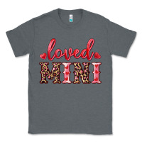 Charcoal Heather loved mini Classic Tee - RanaPortraitStore