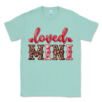 Seafoam loved mini Classic Tee - RanaPortraitStore