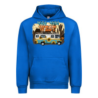 Cobalt wild wild west Urban Hoodie - NancyCooperArtShop