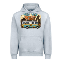 Heather Grey wild wild west Urban Hoodie - NancyCooperArtShop