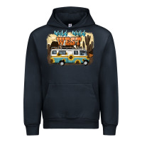 Navy wild wild west Urban Hoodie - NancyCooperArtShop