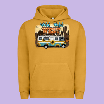 Wild Wild West Urban Hoodie Designed By Nancycooperartshop