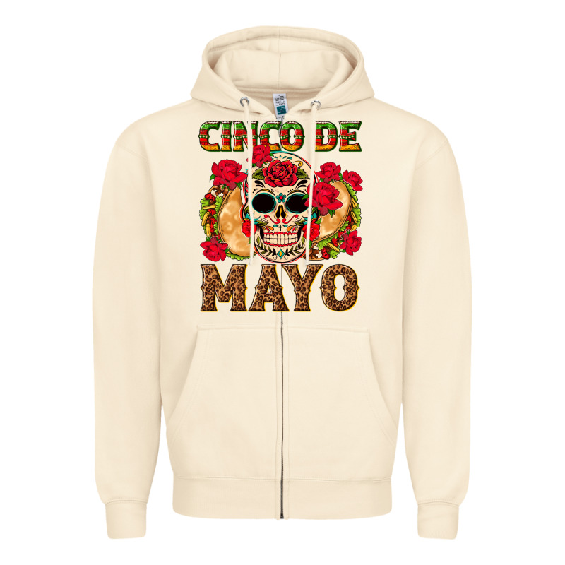 Cinco De Mayo Zipper Hoodie by texasbilliewilder | Teevron
