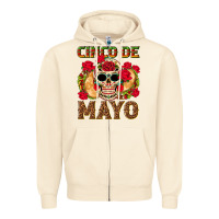 Sandshell Cinco de Mayo Zipper Hoodie - texasbilliewilder