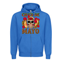 True Royal Cinco de Mayo Zipper Hoodie - texasbilliewilder