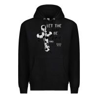 Black soccer Premium Hoodie - MaliasSmallBusiness