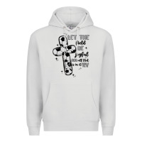 Dove Grey soccer Premium Hoodie - MaliasSmallBusiness