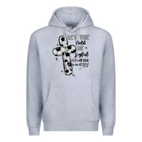 Heather Grey soccer Premium Hoodie - MaliasSmallBusiness