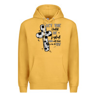 Mustard soccer Premium Hoodie - MaliasSmallBusiness