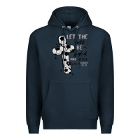 Navy soccer Premium Hoodie - MaliasSmallBusiness