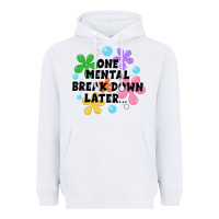 White one mental break down later Heavyweight Hoodie - JahusDesignShop