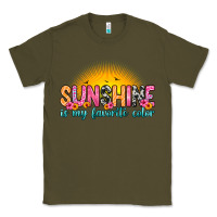 Army Green sunshine is my favorite color Classic Tee - Zillion Design Studio