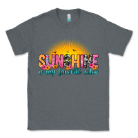 Charcoal Heather sunshine is my favorite color Classic Tee - Zillion Design Studio