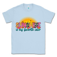 Dusty Blue sunshine is my favorite color Classic Tee - Zillion Design Studio