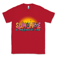 Red sunshine is my favorite color Classic Tee - Zillion Design Studio