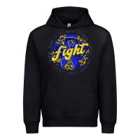Black fight colorectal cancer Urban Hoodie - NancyCooperArtShop