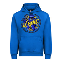 Cobalt fight colorectal cancer Urban Hoodie - NancyCooperArtShop