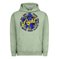 Pigment Oil Green fight colorectal cancer Urban Hoodie - NancyCooperArtShop