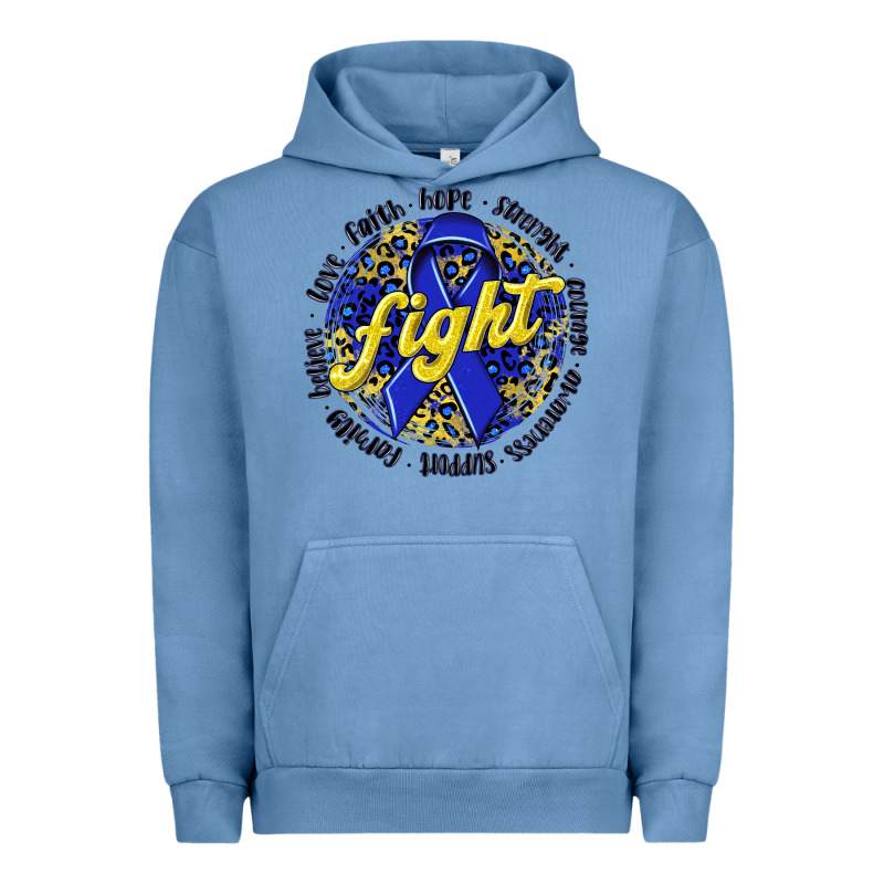 Fight Colorectal Cancer Urban Hoodie by NancyCooperArtShop | Teevron