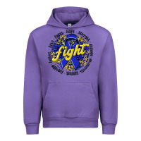 Tulip fight colorectal cancer Urban Hoodie - NancyCooperArtShop