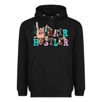 Black hair hustler Heavyweight Hoodie - AdoDesignShop