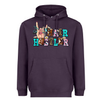 Plum hair hustler Heavyweight Hoodie - AdoDesignShop