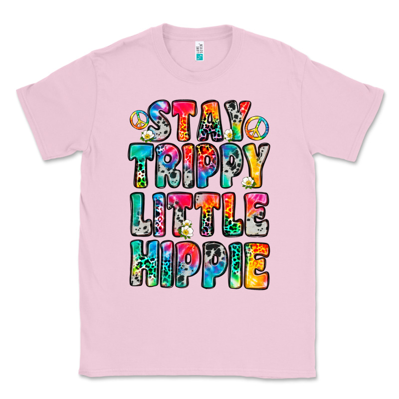 Stay Trippy Little Hippie Classic Tee by Zillion Design Studio | Teevron