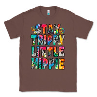 Chestnut stay trippy little hippie Classic Tee - Zillion Design Studio