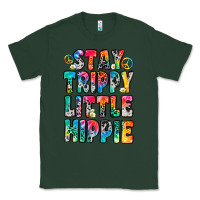 Sports Green stay trippy little hippie Classic Tee - Zillion Design Studio