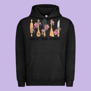 Choose Your Weapon Urban Hoodie Designed By Maliassmallbusiness