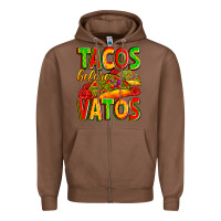 Tacos Before Vatos Zipper Hoodie | Teevron