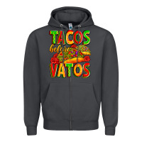 Smoke tacos before vatos Zipper Hoodie - Zillion Design Studio