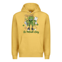 Antique Gold happy st. patrick's day Premium Hoodie - MaliasSmallBusiness
