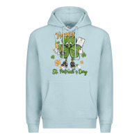 Blue Mist happy st. patrick's day Premium Hoodie - MaliasSmallBusiness