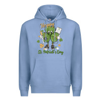 Colony Blue happy st. patrick's day Premium Hoodie - MaliasSmallBusiness