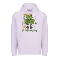 Lilac happy st. patrick's day Premium Hoodie - MaliasSmallBusiness