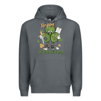 Rock happy st. patrick's day Premium Hoodie - MaliasSmallBusiness