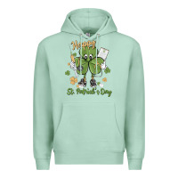 Seafoam happy st. patrick's day Premium Hoodie - MaliasSmallBusiness