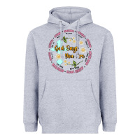 Heather Grey god says you are Heavyweight Hoodie - JahusDesignShop