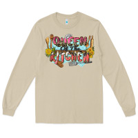 Mushroom queen of the kitchen Long Sleeve Tee - Zillion Design Studio