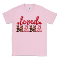 Bubblegum Pink loved mama Classic Tee - RanaPortraitStore