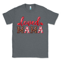 Charcoal Heather loved mama Classic Tee - RanaPortraitStore