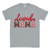 Heather Grey loved mama Classic Tee - RanaPortraitStore